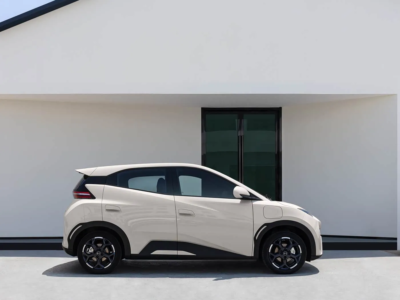 BYD Seagull EV Hatchback Mini Smart SUV ذات الدفع بالعجلات الأمامية مع كاميرا خلفية سيارة طاقة جديدة مدعومة بالليثيوم رائجة البيع