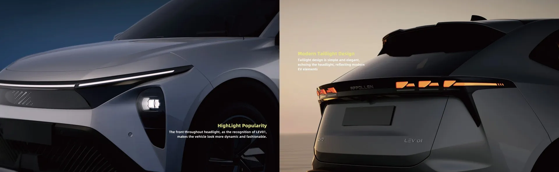 LEV01 محرك اليد اليمنى SUV، مركبة طاقة جديدة، EV، قاعدة عجلات طويلة المدى، 5 مقاعد