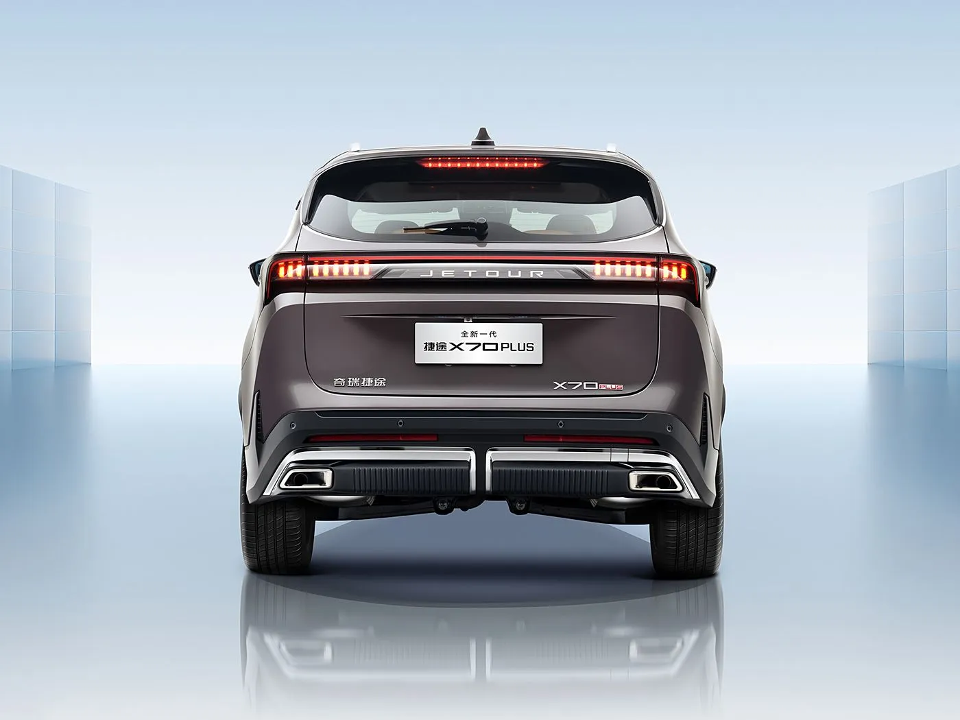 العلامة التجارية الجديدة Chery Jetour X70 PLUS SUV مقاعد جلدية ذات سقف من سبائك الانبعاثات ذات محرك أوتوماتيكي Euro VI