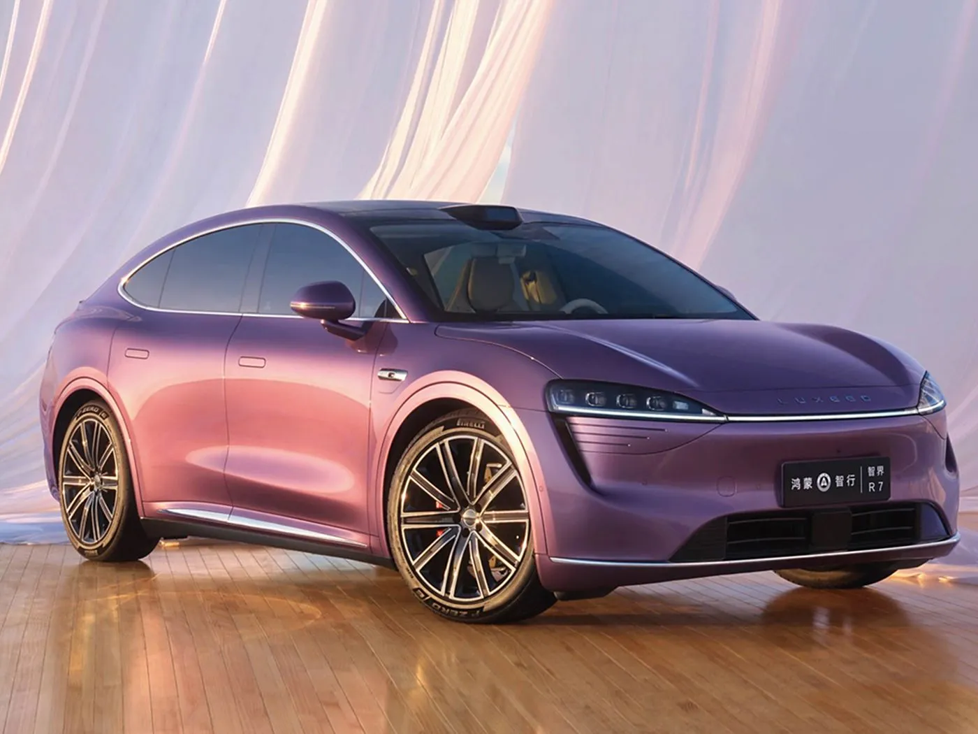LUXEED R7 2025 Hybrid SUV 5-Seater سيارة كهربائية صغيرة تعمل بالطاقة عالية الطاقة طويلة المدى ذات دفع رباعي متاحة للبيع