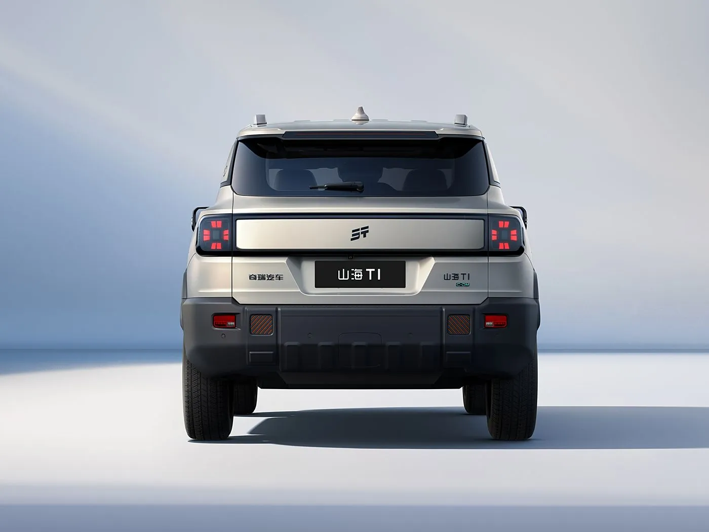 Jetour T1 SHANHAI موديل جديد مدمج لسيارات الدفع الرباعي الكهربائية PHEV البرنامج المساعد الهجين علبة التروس الأوتوماتيكية مقاعد جلدية ACC Cruise FWD Euro VI Interio