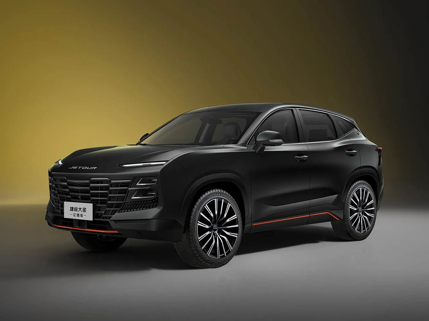 Jetour T2 SUV إصدار هجين Euro VI وصول جديد Light Turbo ACC علبة تروس أوتوماتيكية توجيه يسار من الجلد