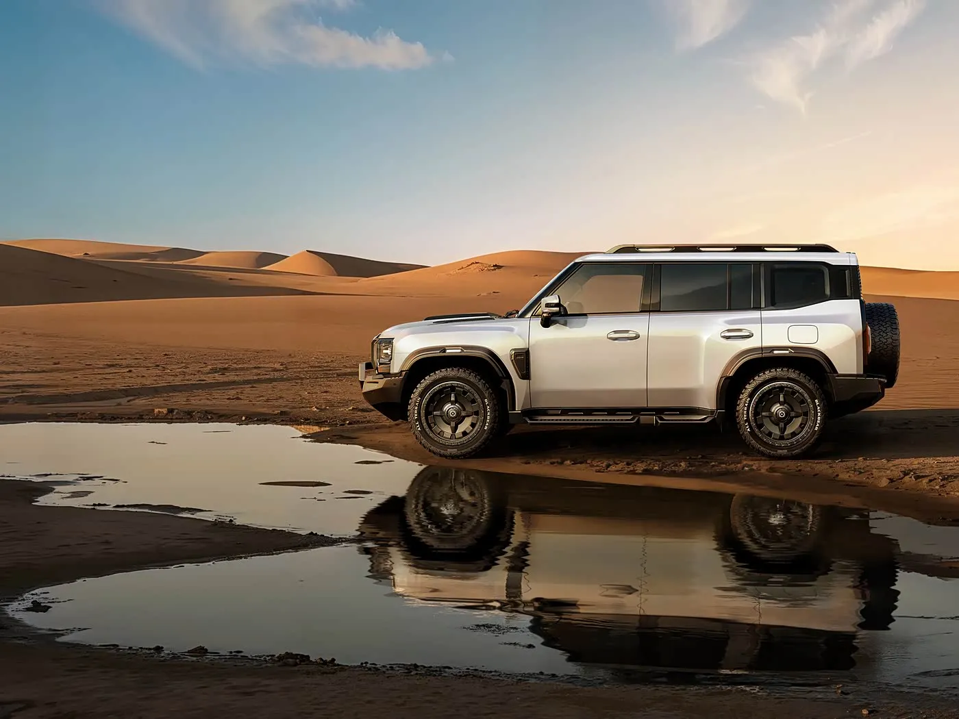 Jetour Traveler متوسطة الحجم SUV عالية السرعة 2.0T أوتوماتيكية يسارية من الجلد Turbo Euro VI غاز ألومنيوم سبيكة جديدة