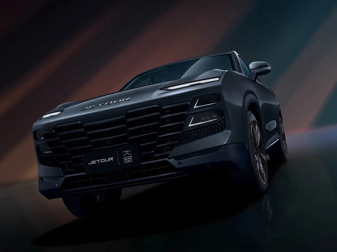 Jetour T2 SUV إصدار هجين Euro VI وصول جديد Light Turbo ACC علبة تروس أوتوماتيكية توجيه يسار من الجلد