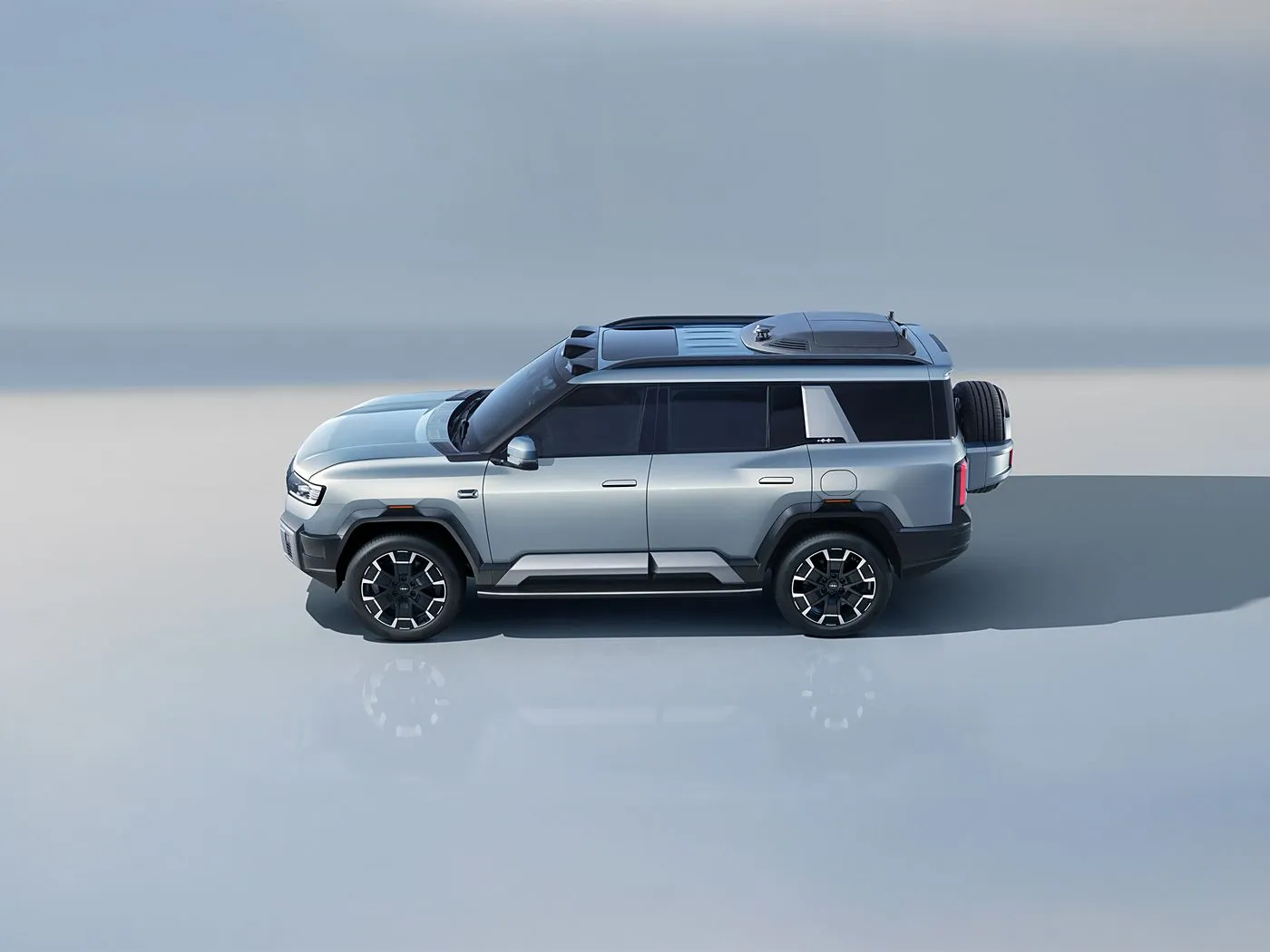 BYD Leopard 8 Luxury PHEV SUV 505HP Advanced Off-Road SUV 2.0T سيارة الدفع الرباعي الكهربائية الهجينة مع تقنية الهيكل السحابي