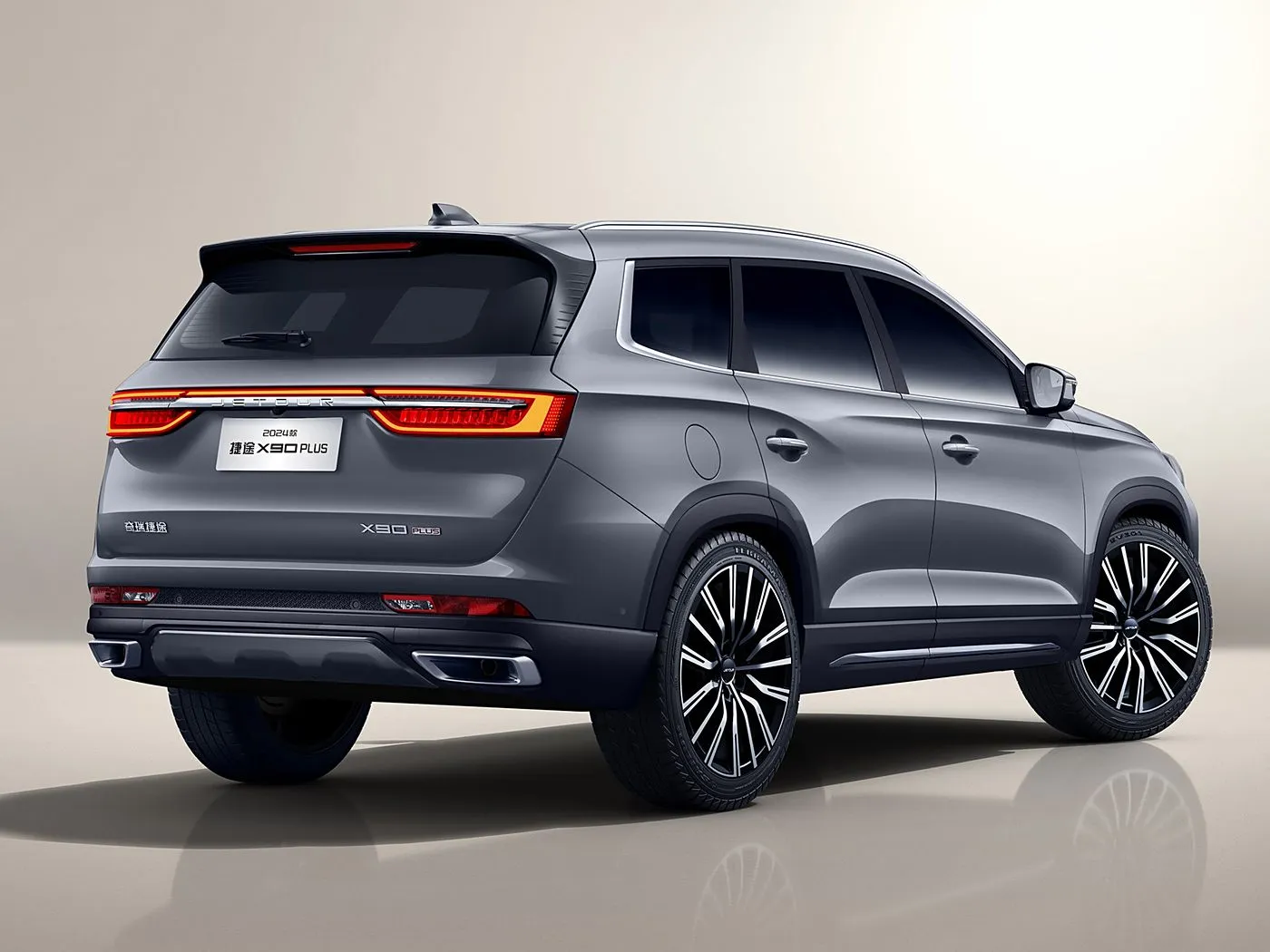 العلامة التجارية الجديدة Chery Jetour X90 PLUS SUV مقاعد جلدية ذات محرك أوتوماتيكي Euro VI