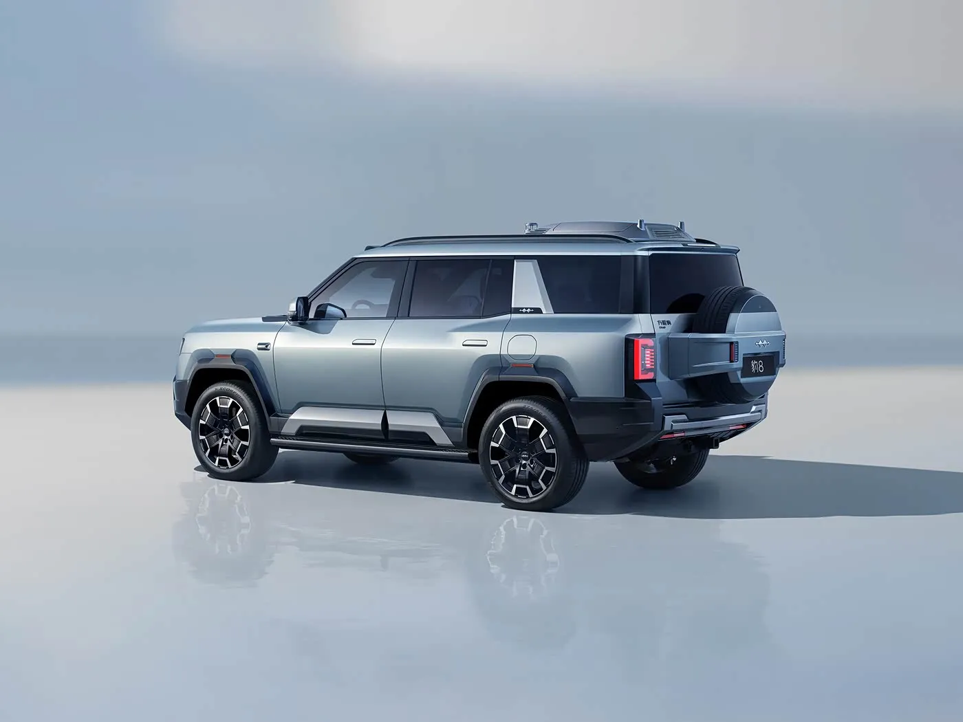 BYD Leopard 8 Luxury PHEV SUV 505HP Advanced Off-Road SUV 2.0T سيارة الدفع الرباعي الكهربائية الهجينة مع تقنية الهيكل السحابي