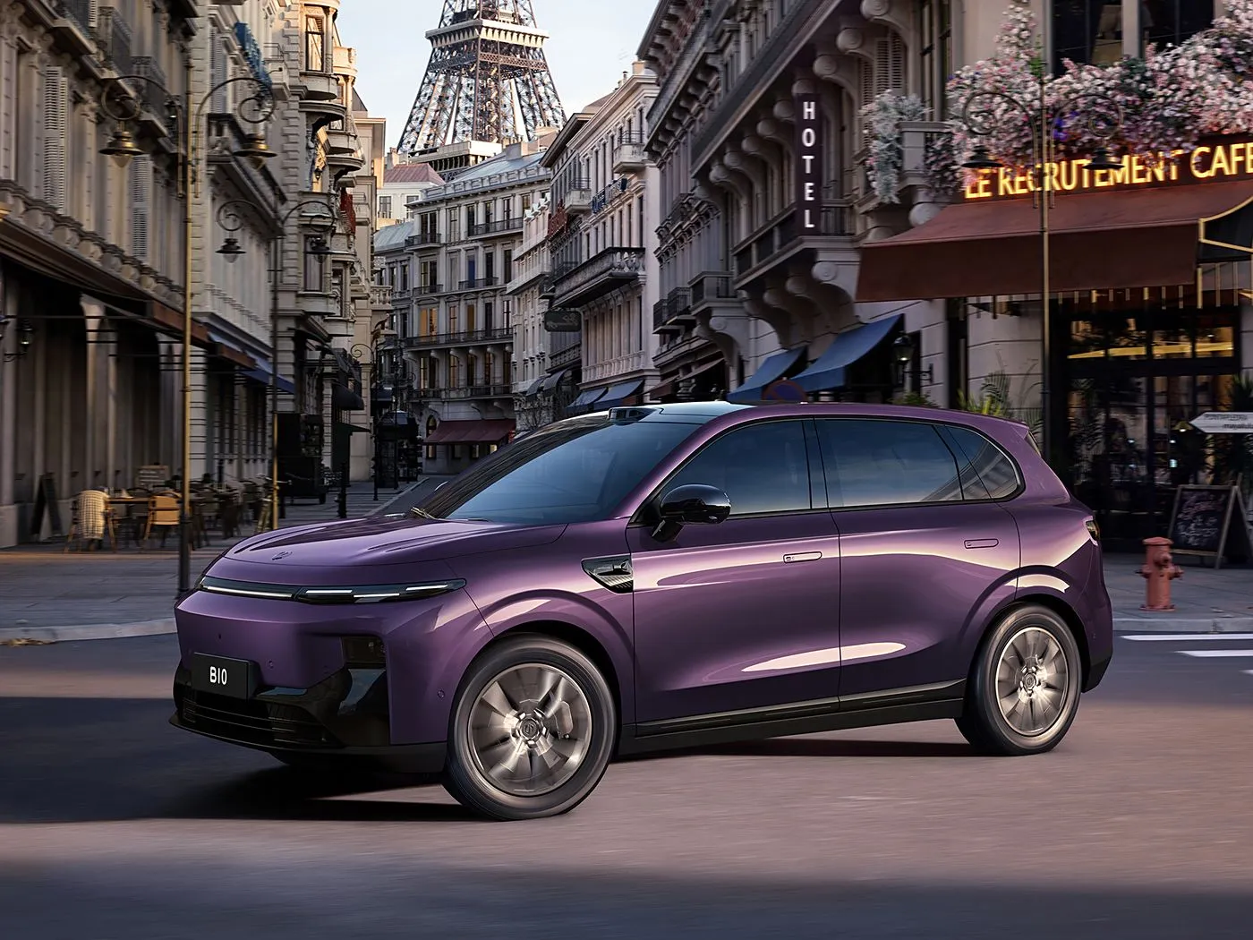سيارة الدفع الرباعي المدمجة الكهربائية النقية Leapmotor B10 مع نطاق CLTC من 510 إلى 600 كيلومتر وشاشة 14.6 بوصة 2.5K وسيارة Leapmotor Pilot الجديدة للطاقة